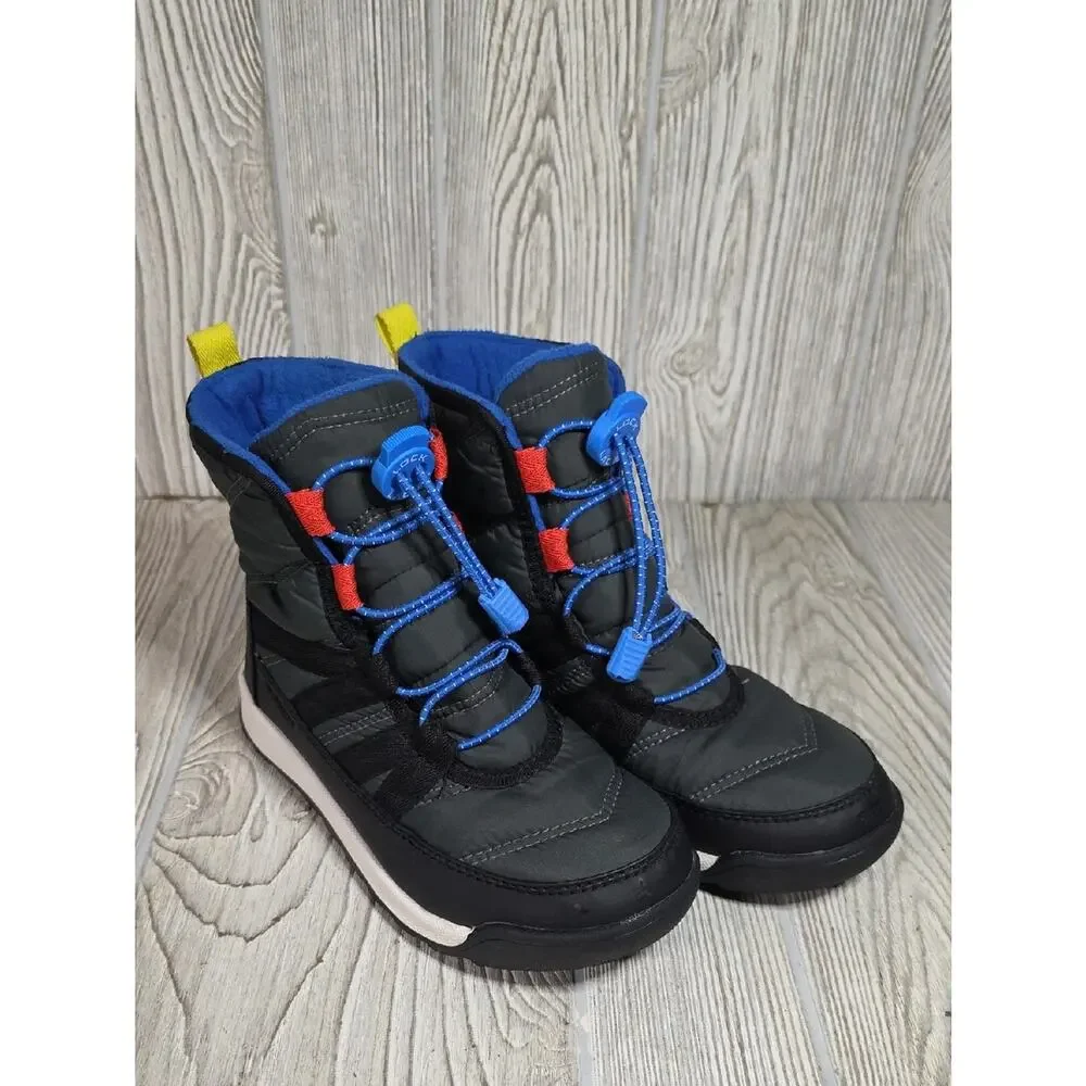 Sorel Whitney II Short Waterproof Unisex Winter Boots Kids Size 2